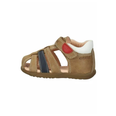 Afbeelding van Geox B Sandal Macchia Boy babysandalen voor jongens, Karamel