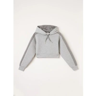 Afbeelding van Ai&amp;Ko Gracie Pes 627 G Truien &amp; Vesten Meisjes Sweater Hoodie Vest Grijs Maat 164
