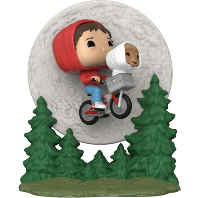 Afbeelding van Funko Elliott and ET Flying (Glow) Pop Moment E.T. Figuur