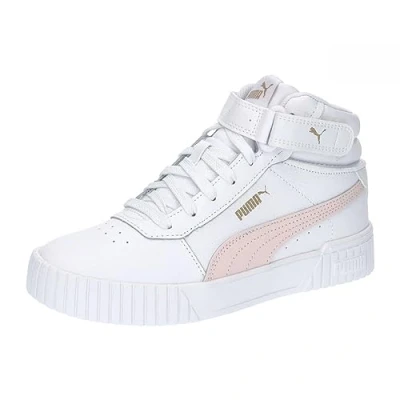 Image de PUMA Baskets Carina 2.0 Mid pour femme, Blanc givré rose doré, 38.5 EU