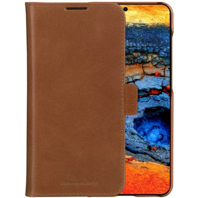 Afbeelding van dbramante1928 Lynge Bookcase voor de Samsung Galaxy A56 Tan