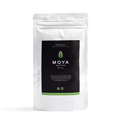 Afbeelding van MOYA Matcha DAILY organic green tea Poeder 100 Gram