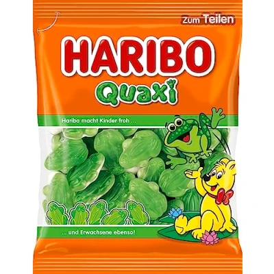 Afbeelding van Bonbon HARIBO Quaxi Dragees Snoep 175 gram totaal