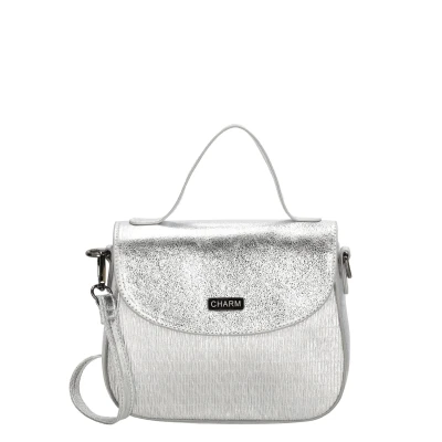 Afbeelding van Charm London Kingsway Schoudertas Zilver