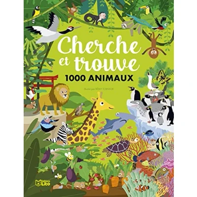 Afbeelding van Cherche et trouve 1000 animaux