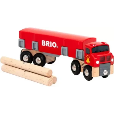 Afbeelding van BRIO Houttransportvrachtwagen 33657