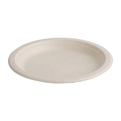 Afbeelding van Fiesta Compostable composteerbare bagasse borden rond 261mm ongekleurd (50 stuks)