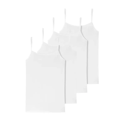 Afbeelding van Schiesser 4PACK Hemd, Dames, Maat: 36, Weiss