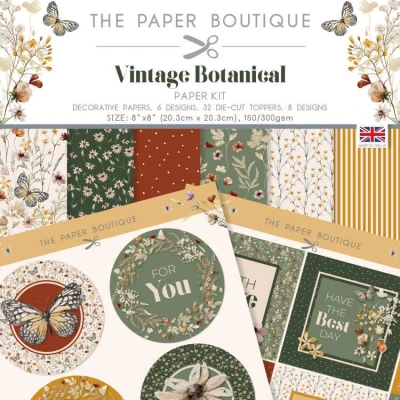 Afbeelding van The Paper Boutique Vintage Botanical Kit
