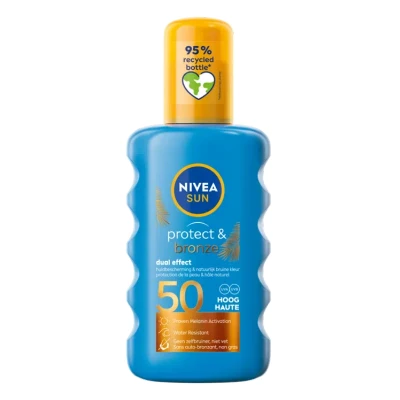 Afbeelding van NIVEA SUN Protect &amp; Bronze SPF50 Zonnebrand Spray 200ml