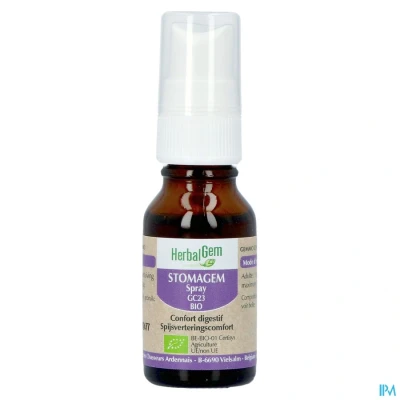 Afbeelding van Herbalgem Stomagem Spray Bio 15ml