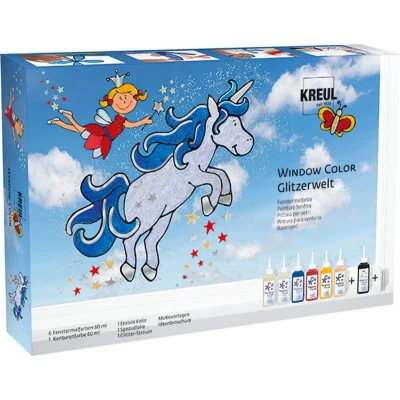 Afbeelding van Window color Glitzerwelt
