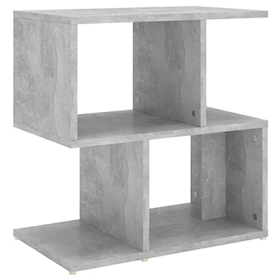 Afbeelding van vidaXL Nachtkastje betongrijs 50x30x51,5 cm bewerkt hout