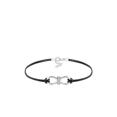 Afbeelding van Elli Bracelet Infinity Armband, Dames, Maat: 18, Weiß
