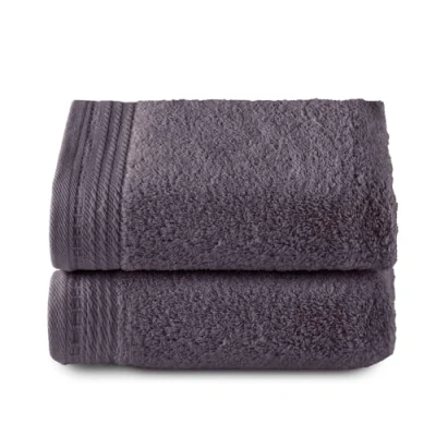 Image de Top Towel Premium Grandes serviettes de bain 2 50 x 100 cm 100% coton 600 g Marengo
