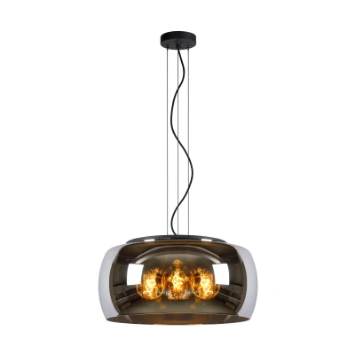 Afbeelding van Lucide Olivia hanglamp fume glas 50 cm