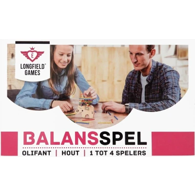 Afbeelding van Houten Balans Spel Olifant