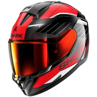 Afbeelding van Shark motorhelm RIDILL 2 BERSEK Black Red Anthracite Maat XL