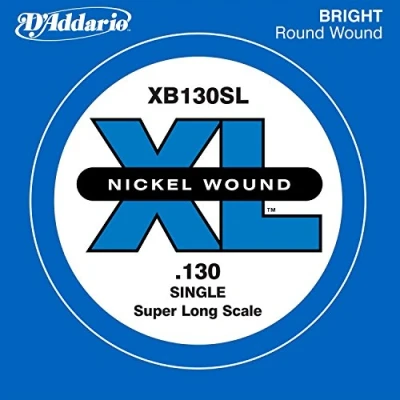 Image de D&#039;Addario XB130, Corde extra longue, .130 au détail filet nickel guitare basse
