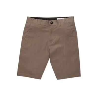 Afbeelding van Volcom Frckn MDN Strch Shorts, Heren, Maat: 36, Mushroom