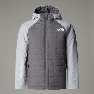 Afbeelding van The North Face Never STOP Unisex Winterjas voor kinderen, Maat: 116 119, Smoked pearl/high rise grey