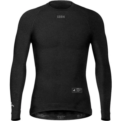 Afbeelding van Gobik Winter Merino Lange Mouwenshirt Zwart XS Man