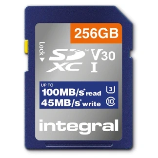 Afbeelding van Geheugenkaart Integral SDHC XC 256GB