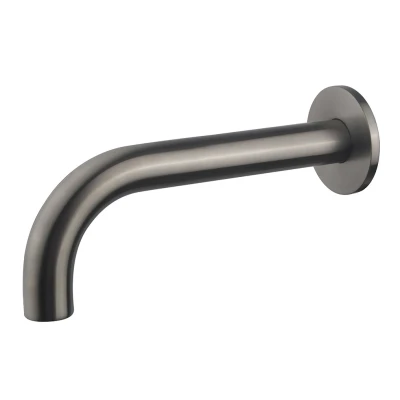 Afbeelding van Wiesbaden inbouw uitloop rond 20cm 1/2&quot; gunmetal