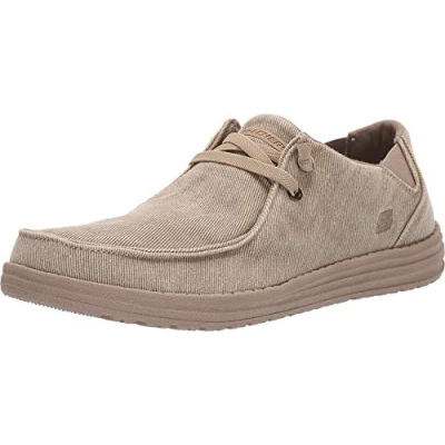 Afbeelding van Skechers Melson Chad Vrijetijdsschoenen voor heren, Taupe