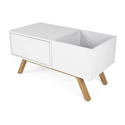 Afbeelding van Glorious DJ Turntable Lowboard Mobiele tafel MDF