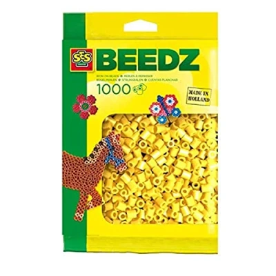Afbeelding van Ses Creative Beedz Strijkkralen Geel 1000 Stuks
