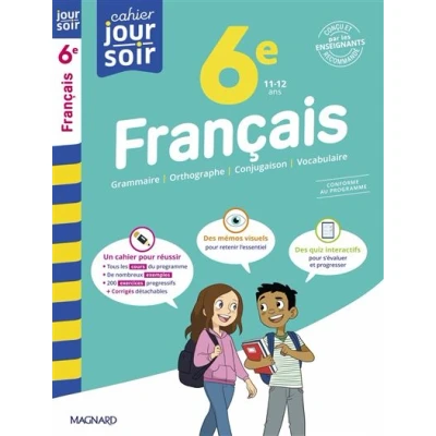 Image de Français 6e Cahier Jour Soir
