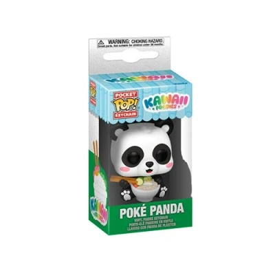 Image de Figurine Funko Pop Pocket Keychain Kawaii Foodies Poké Panda