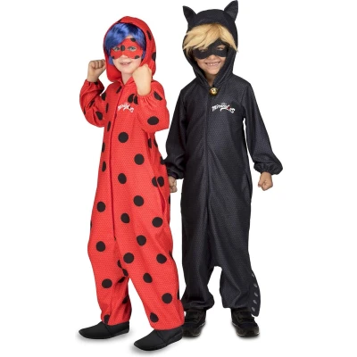 Afbeelding van Kostuums voor Kinderen My Other Me Pyjama LadyBug Maat 10 12 Jaar