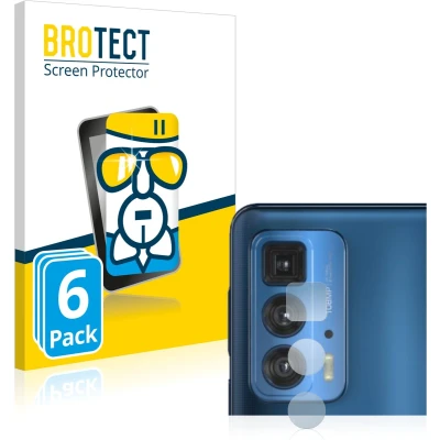 Afbeelding van BROTECT Screenprotector voor Motorola Edge 20 Pro (ALLEEN Camera Lens) Folie Beschermfolie Beschermglas transparant (6 Stuks)