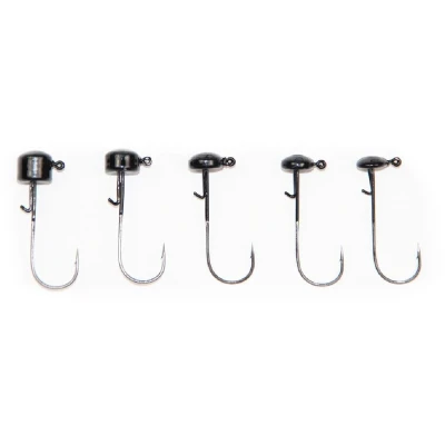 Afbeelding van X Zone Ned Rig Head, Black, 1/8 oz (5/Pk) Loodkop
