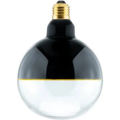 Afbeelding van Segula LED Globe Illusion E27 G125 helder/zwart 5W 1900K dimbaar