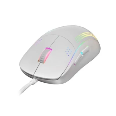 Image de Souris Mars Gaming MMPROW Avec Fil 32000DPI 9 Boutons Optique Blanc