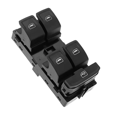 Afbeelding van ECSiNG Elektrische raamschakelaar, vervanging 5E0959857 5ED959857 5E0959857A compatibel met Skoda Octavia 2013 2017, Fabia 2015 on autoraamschakelaar