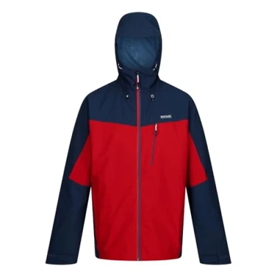 Afbeelding van Birchdale Outdoor Jack Heren Danger Red Moonlight Denim600 S Multicolour