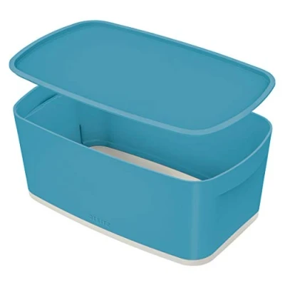 Afbeelding van Leitz MyBox Cosy 52630061 kleine opbergdoos met deksel, zacht blauw