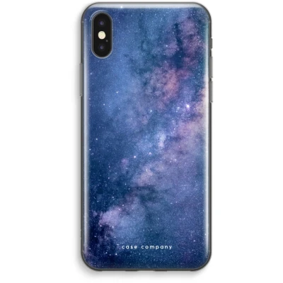 Afbeelding van Case Company® hoesje geschikt voor iPhone XS Max Nebula Soft Cover Telefoonhoesje Bescherming aan alle Kanten en Schermrand