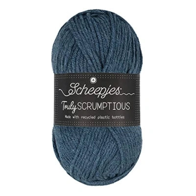 Afbeelding van Scheepjes Truly Scrumptious 100gram 378 Coconut Blueberry Muffins
