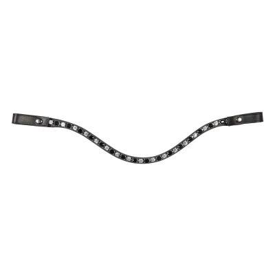 Image de HKM Frontal Amazing Noir/Argent
