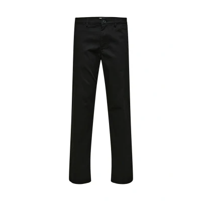 Afbeelding van Selected Homme Straightnew Miles FLEX NOOS Broek, Heren, Maat: 38x32, Schwarz