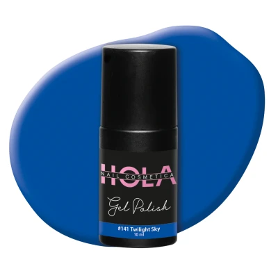 Afbeelding van Gelpolish #141 Twilight Sky 10ml Blauw Gelnagellak Hola