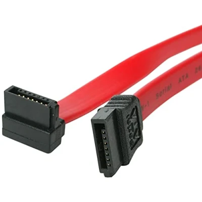 Afbeelding van StarTech.com SATA kabel serie ATA rechts gehoekt 60 cm S aansluitkabel