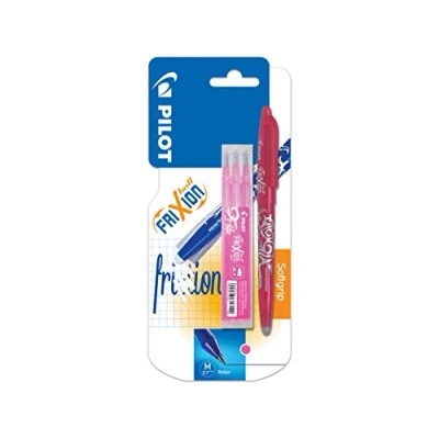 Afbeelding van Rollerpen PILOT Frixion BL FR7 0.35mm + 3 vullingen roze