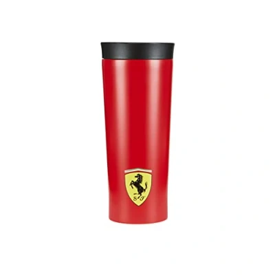 Afbeelding van Ferrari Scuderia, Waterfles Race 2021, geborsteld staal, 460 ml, officieel product