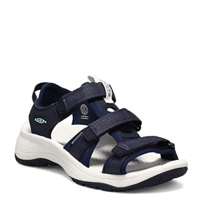 Afbeelding van KEEN Astoria West Open Toe Damessandalen, Blue Nights Black Iris